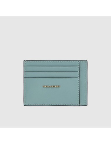 Portacarte donna sottile Piquadro Patricia – Azzurro - foto 1