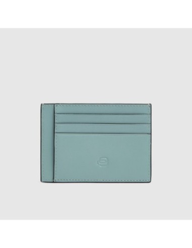 Portacarte donna sottile Piquadro Patricia – Azzurro - foto 2