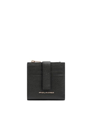 Portacarte donna con portamonete Piquadro Patricia – Nero - foto 5