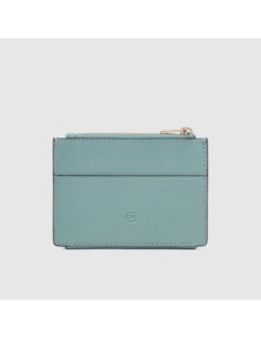 Portafogli da donna con porta monete Piquadro Patricia – Azzurro - foto 1 2