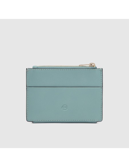 Portafogli da donna con porta monete Piquadro Patricia – Azzurro - foto 2