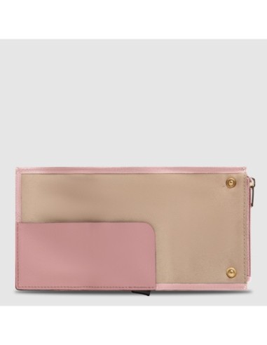 Portafogli compatto donna automatico Piquadro Circle – Rosa - foto 3