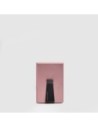 Portacarte di credito MagSafe donna in metallo e pelle Piquadro Circle – Rosa Portacarte di credito MagSafe donna in metallo e pelle Piquadro Circle – Rosa