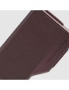 Portacarte di credito MagSafe con fascia elastica Piquadro Circle – Bordeaux/rosa Portacarte di credito MagSafe con fascia elastica Piquadro Circle – Bordeaux/rosa
