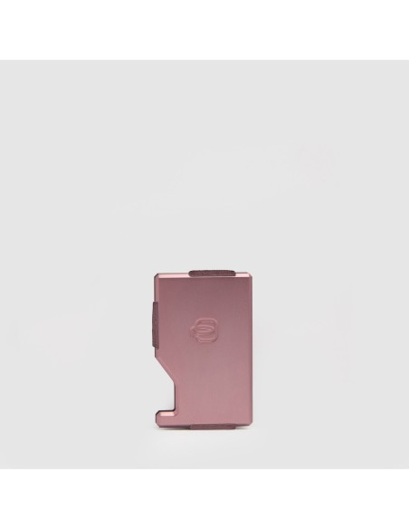 Portacarte di credito MagSafe con fascia elastica Piquadro Circle – Rosa - foto 2