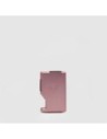 Portacarte di credito MagSafe con fascia elastica Piquadro Circle – Rosa Portacarte di credito MagSafe con fascia elastica Piquadro Circle – Rosa