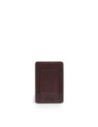 Portacarte di credito MagSafe donna in pelle sottile Piquadro Circle – Bordeaux/rosa