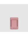 Portacarte di credito MagSafe donna in pelle sottile Piquadro Circle – Rosa