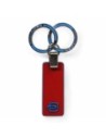 Portachiavi uomo a due anelli Piquadro Blue Square – Arancio