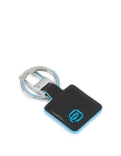 Moschettone portachiavi quadrato Piquadro Blue Square – Nero - foto 1 2