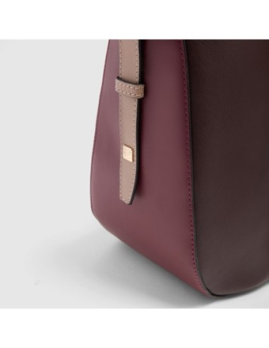 Borsa donna porta pc 14 Piquadro Circle – Bordeaux/rosa - foto 5