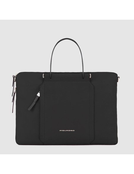 Borsa da lavoro donna porta pc 15.6 Piquadro Circle – Nero - foto 1