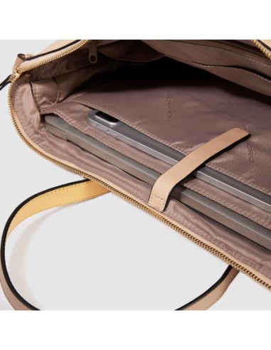 Borsa da lavoro donna porta pc 15.6 Piquadro Circle – Nero - foto 6