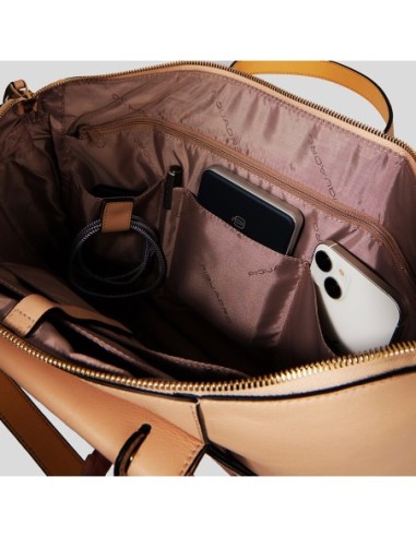 Borsa da lavoro donna porta pc 15.6 Piquadro Circle – Nero - foto 7