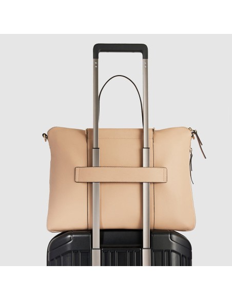 Borsa da lavoro donna porta pc 15.6 Piquadro Circle – Nero - foto 8