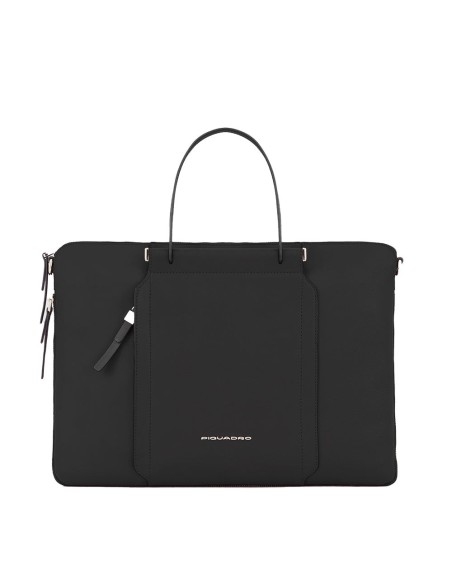 Borsa da lavoro donna porta pc 15.6 Piquadro Circle – Nero - foto 9
