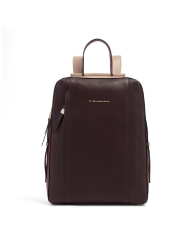 Zaino donna porta pc 14 Piquadro Circle – Bordeaux/rosa - foto 6