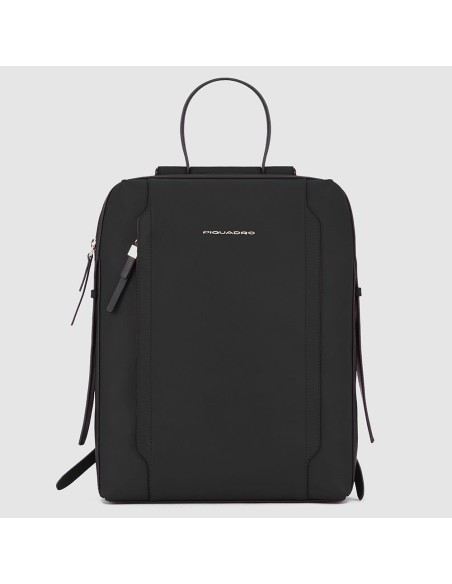 Zaino donna porta pc 14 Piquadro Circle – Nero - foto 1