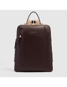 Zaino donna porta pc 15.6 Piquadro Circle – Bordeaux/rosa - foto 1