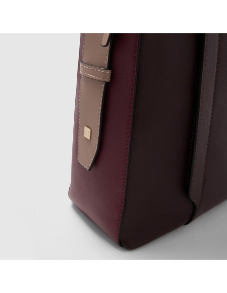 Zaino donna porta pc 15.6 Piquadro Circle – Bordeaux/rosa - foto 5