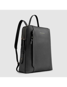 Zaino donna porta pc 15.6 Piquadro Circle – Nero - foto 1 2