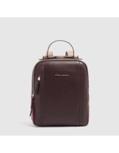 Zaino donna porta iPad Piquadro Circle – Bordeaux/rosa - foto 1