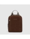 Zaino donna porta iPad Piquadro Circle – Camoscio noce scuro Zaino donna porta iPad Piquadro Circle – Camoscio noce scuro