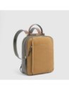 Zaino donna porta iPad Piquadro Circle – Nocciola scamosciato