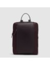 Zaino donna porta pc 15,6" in tessuto riciclato Piquadro Lyra – Bordeaux scuro