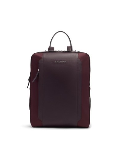 Zaino donna porta pc 15.6 in tessuto riciclato Piquadro Lyra – Bordeaux scuro - foto 6