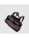 Zaino donna porta pc 14" in tessuto riciclato Piquadro Lyra – Bordeaux scuro