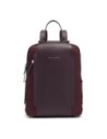 Zaino donna porta pc 14" in tessuto riciclato Piquadro Lyra – Bordeaux scuro