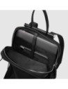 Zaino donna porta pc 14" in tessuto riciclato Piquadro Lyra – Nero