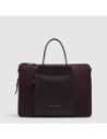 Borsa da lavoro donna sottile porta pc 15,6" Piquadro Lyra – Bordeaux scuro