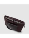 Borsa da lavoro donna sottile porta pc 15,6" Piquadro Lyra – Bordeaux scuro