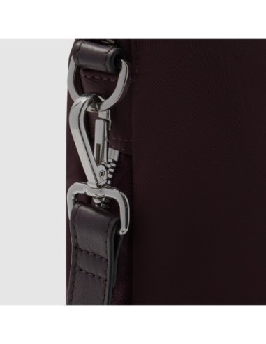 Borsa da lavoro donna sottile porta pc 15.6 Piquadro Lyra – Bordeaux scuro - foto 6