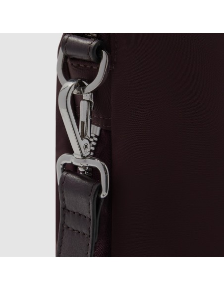 Borsa da lavoro donna sottile porta pc 15.6 Piquadro Lyra – Bordeaux scuro - foto 6