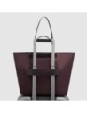 Borsa donna porta pc 14" in tessuto riciclato Piquadro Lyra – Bordeaux scuro Borsa donna porta pc 14" in tessuto riciclato Piquadro Lyra – Bordeaux scuro