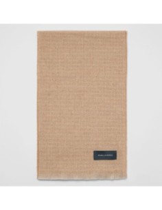 Sciarpa uomo in lana e cashmere Piquadro SC24 – Cuoio - foto 1