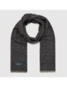 Sciarpa uomo in lana e cashmere Piquadro SC24 – Grigio