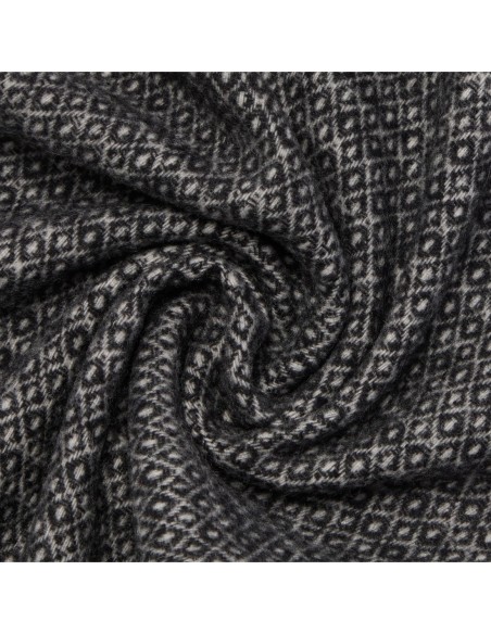 Sciarpa uomo in lana e cashmere Piquadro SC24 – Grigio - foto 3