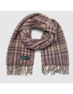 Sciarpa in misto lana effetto mohair Piquadro SC24 – Prugna/lilla - foto 1 2
