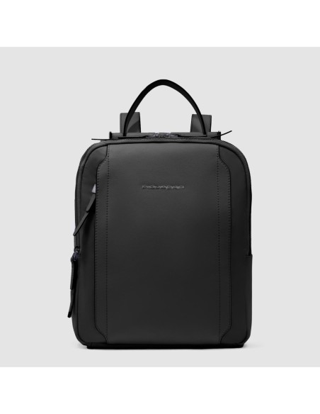 Zaino donna porta iPad in tessuto riciclato Piquadro Lyra – Nero - foto 1
