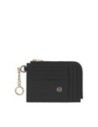 Portacarte donna con portachiavi Piquadro Circle – Nero