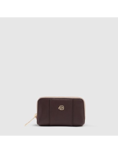 Astuccio portachiavi donna Piquadro Circle – Bordeaux/rosa - foto 1