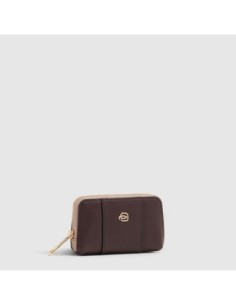 Astuccio portachiavi donna Piquadro Circle – Bordeaux/rosa - foto 1 2