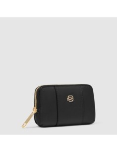 Astuccio portachiavi donna Piquadro Circle – Nero - foto 1 2