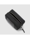 Beauty case piccolo in tessuto riciclato Piquadro Lyra – Nero Beauty case piccolo in tessuto riciclato Piquadro Lyra – Nero