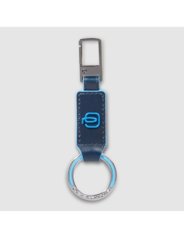 Moschettone portachiavi Piquadro Blue Square – Blu notte - foto 1