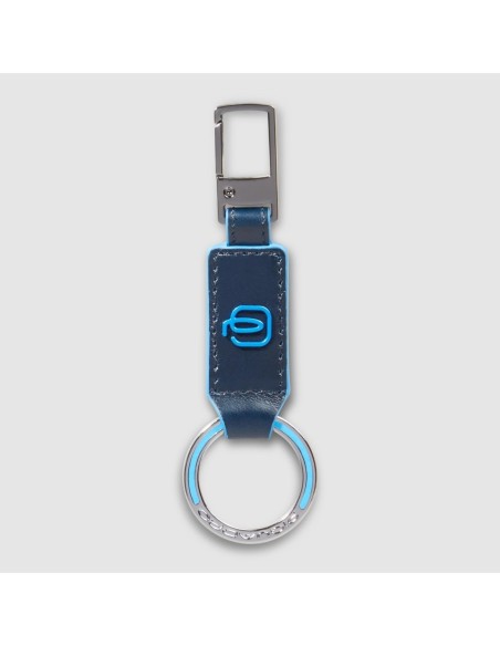 Moschettone portachiavi Piquadro Blue Square – Blu notte - foto 1